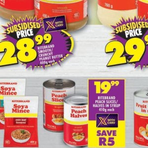 Butter at Shoprite