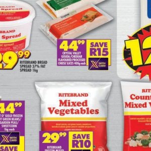 Cheese at Shoprite