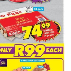 Eggs at Shoprite