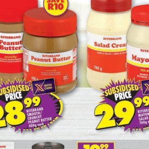 Butter at Shoprite