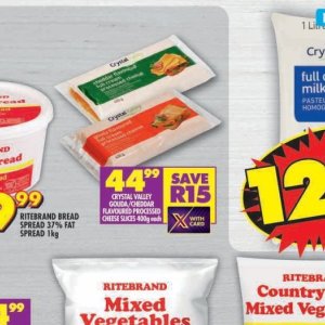 Cheese at Shoprite
