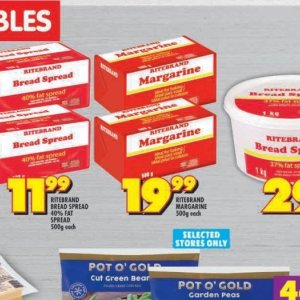 Margarine at Shoprite
