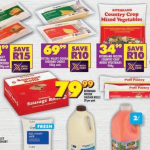 Cheese at Shoprite