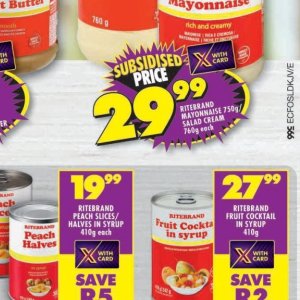 Mayonnaise at Shoprite