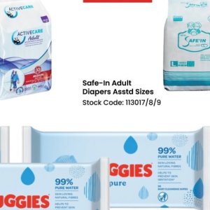 Diapers at Africa Cash and Carry