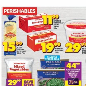 Margarine at Shoprite