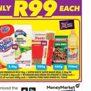 Pasta at Shoprite