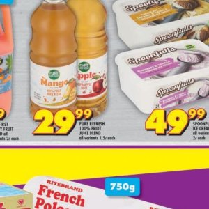 Juice at Shoprite