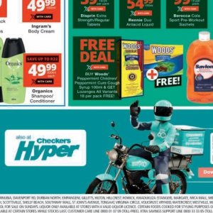 Syrup at Checkers