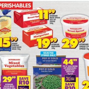 Margarine at Shoprite