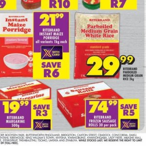 Sausage at Shoprite