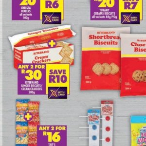 Crackers at Shoprite