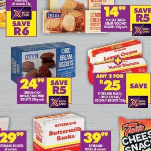 Biscuits at Shoprite