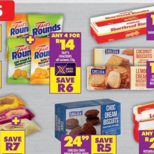 Crackers at Shoprite