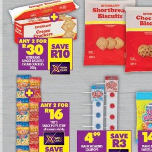 Crackers at Shoprite