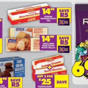 Biscuits at Shoprite