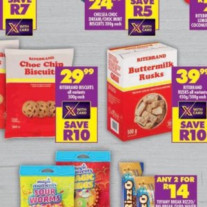 Biscuits at Shoprite
