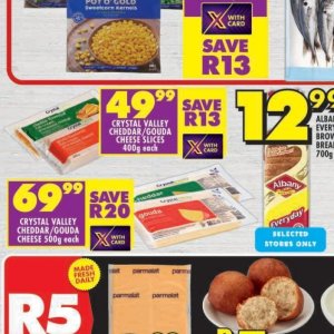Cheddar at Shoprite