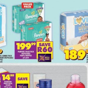 Diapers at Shoprite
