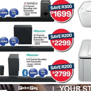  SoundBar at Pick n Pay Hyper