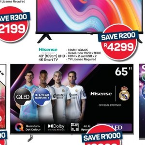 TV set at Pick n Pay Hyper