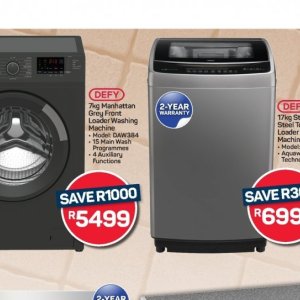 Washing machine at Pick n Pay Hyper