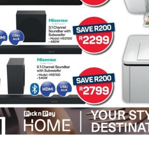  SoundBar at Pick n Pay Hyper