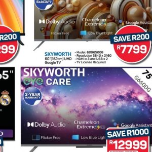 TV set at Pick n Pay Hyper