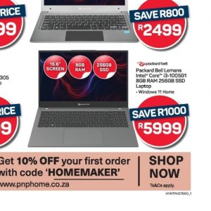 Laptop at Pick n Pay Hyper