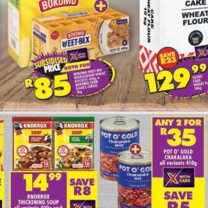 Biscuits at Shoprite