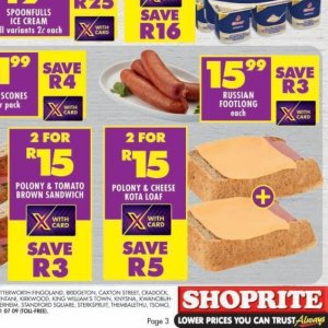   at Shoprite