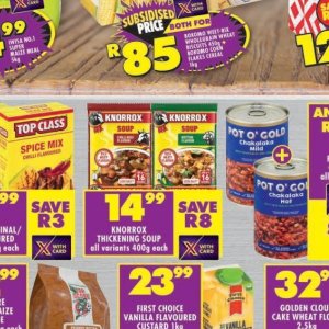 Soup at Shoprite
