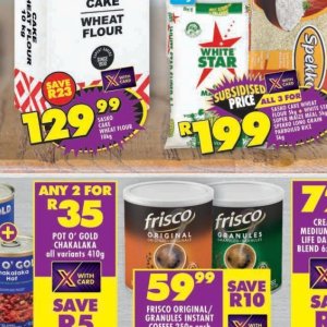 Flour at Shoprite