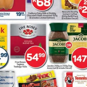 Tea at Pick n Pay Hyper