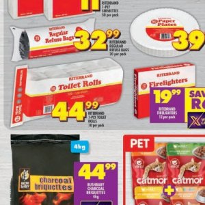 Toilet rolls at Shoprite