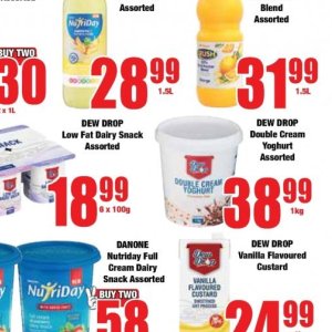 Yoghurt at Boxer Superstores