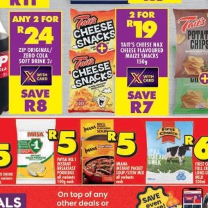 Snacks at Shoprite