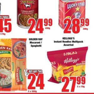 Noodles at Boxer Superstores