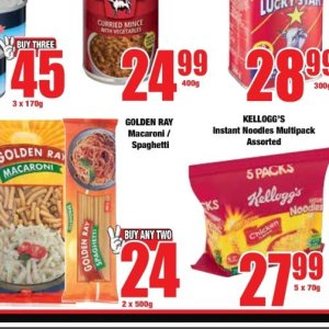 Spaghetti at Boxer Superstores