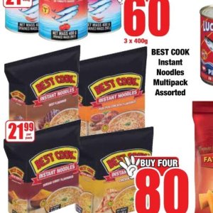 Noodles at Boxer Superstores