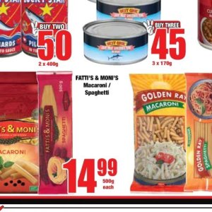 Spaghetti at Boxer Superstores