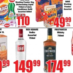 Vodka at Boxer Superstores
