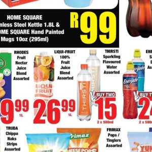 Juice at Boxer Superstores