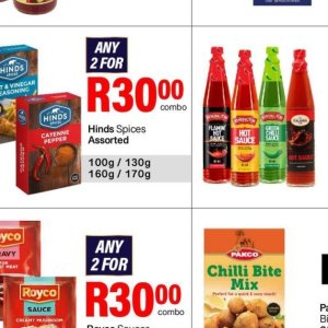 Spices at Take n Pay