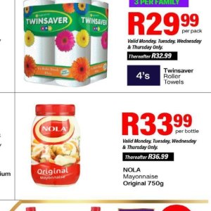 Towels at Take n Pay