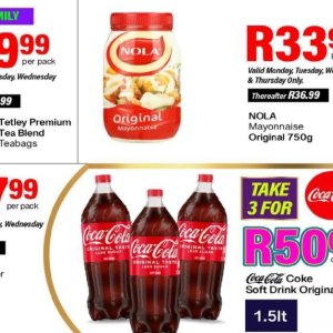Mayonnaise at Take n Pay