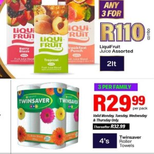 Juice at Take n Pay