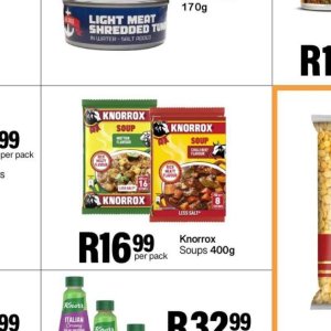 Soup at Take n Pay