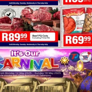 Beef at Take n Pay