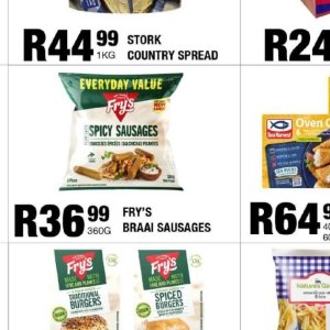 Sausages at Take n Pay